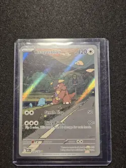 Pokemon Kangaskhan 204/182 Sv10: Destined Rivals Holo Illustration Rare Card - Image 3