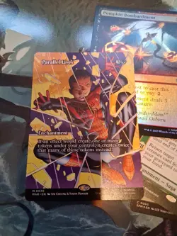 MTG Spiderman Parallel Lives (Borderless) - 36 / English / Near Mint IN HAND - Image 1