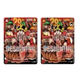 One Piece 29th Anniversary Premium Card Collection LUFFY (Gold) *PRESALE* - Image 3