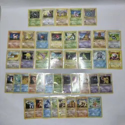 Pokemon Cards 1st EDITION Shadowless Base Set Lot Machamp Magikarp Dugtrio - Image 1