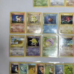 Pokemon Cards 1st EDITION Shadowless Base Set Lot Machamp Magikarp Dugtrio - Image 4