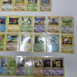Pokemon Cards 1st EDITION Shadowless Base Set Lot Machamp Magikarp Dugtrio - Image 5