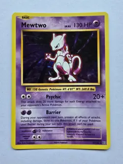 Mewtwo 51/108 Cracked Ice Holo XY Evolutions - Pokemon TCG Card - Image 1