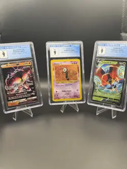 CGC Slab lot Of 3 Graded Pokemon Cards - Image 1