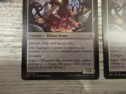 2x Vile Aggregate - Battle for Zendikar - NM - English - OOP MTG - Image 2