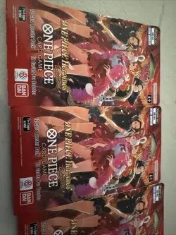2026 ONE PIECE HEROINES EDITION CARD GAME 4 PACKS LOT - Image 2
