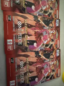 2026 ONE PIECE HEROINES EDITION CARD GAME 4 PACKS LOT - Image 3