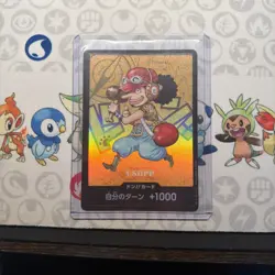 One Piece Don!! Card - Usop Kumamoto - Japanese Limited Release Promo Card - Image 1
