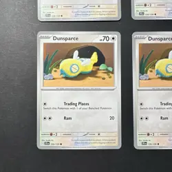 Dunsparce 120/159 x4 Playset 4x - Pokemon S&V Journey Together JTG - 4 Card Set - Image 4