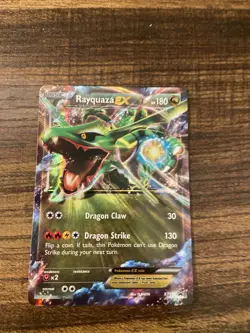 Rayquaza EX XY73 XY Black Star Promo Holo Pokemon Card - Image 1