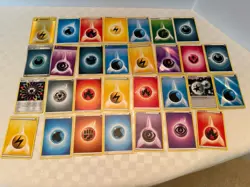 Vintage Pokemon Energy Cards Lot of 30 - Image 1