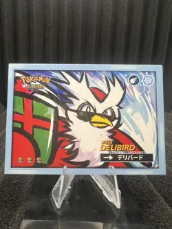Delibird #225 - Wave Holo - Flash Edition Safari 2.0 - Pokemon Card - Image 1