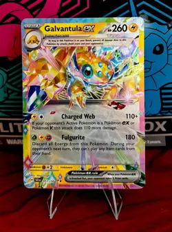 Pokemon TCG EX Double Rare Holo 4-Card Lot Galvantula Medicham Yveltal Alcremie - Image 3