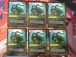 Riftbound Unleashed 11 Scuttle Crab cards + 1 chinese card - Image 1