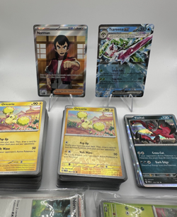 299 Pokemon Card Lot Paradox Rift Bulk Reverse Holo Rares Commons NM TCG - Image 1