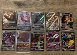 10 x English Pokemon TCG mixed card lot assorted sets IR - Image 2