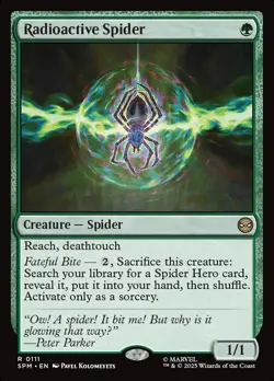 Radioactive Spider X1 FOIL-NM/M- Marvel's Spider-Man - Image 1