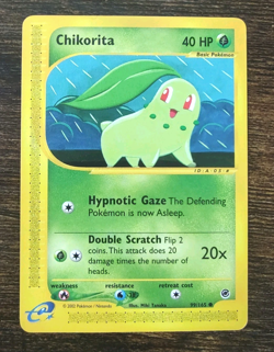 Expedition Chikorita 99/165 Pokemon Non Holo Card - Image 1