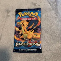 Pokemon TCG Evolutions Booster Pack (10 Cards) English Charizard Artwork 0094 - Image 1