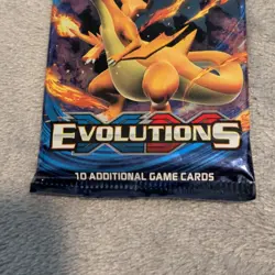 Pokemon TCG Evolutions Booster Pack (10 Cards) English Charizard Artwork 0094 - Image 2
