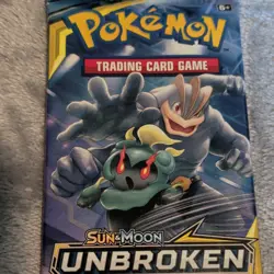 Pokemon TCG Sun & Moon Unbroken Bonds Booster Pack (10 Cards) English 6+ Machamp - Image 4