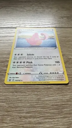 Pokemon Lickilicky 114/163 - SWSH05: Battle Styles Rare Regular Card NM - Image 2