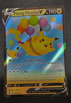 Pokemon Flying Pikachu V 006/025 Celebrations Ultra Rare NM Clean Card - Image 1