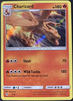 Charizard 5/18 Detective Pikachu Holo (See Photos) Pokemon Card - Image 1