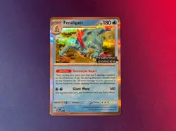 Feraligatr - 089 (Prerelease) [Staff] 089 Sv: Scarlet & Violet Promo Cards Holo - Image 1