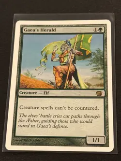 8th Edition Gaea's Herald MTG Magic the Gathering NM - Image 1