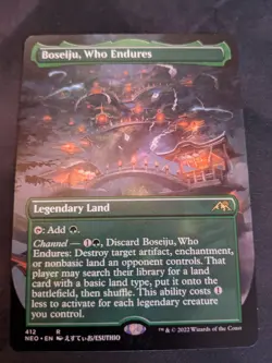 Boseiju, Who Endures (Borderless) Kamigawa: Neon Dynasty Regular - Image 1