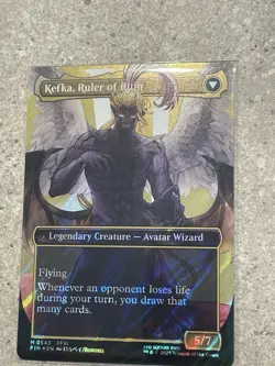 Magic The Gathering Kefka Court Mage Borderless Surge Foil - Image 2