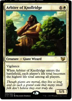 Arbiter of Knollridge 59 R Commander 2015 NM MTG - Image 1
