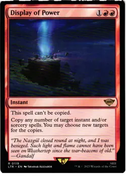 Display of Power 119 Universes Beyond: The Lord of the Rings NM MTG - Image 1