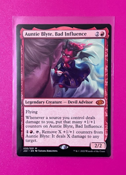 *Auntie Blyte, Bad Influence* - Jumpstart 2022 (J22) #30 - Near Mint - Mythic - - Image 1