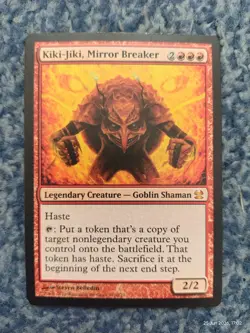 MAGIC THE GATHERING MTG: 1x KIKI-JIKI, MIRROR BREAKER RARE LIGHT PLAY CONDITION - Image 1