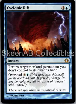 MTG SkeenAB Cyclonic Rift Return to Ravnica NM - Image 1