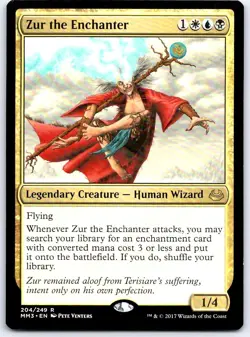 Zur the Enchanter 204 R Modern Masters 2017 MTG LP - Image 1