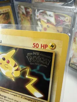 Pokemon Pikachu TCG #4 Black Star Promo Card WOTC TGC - Image 4