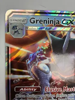 Pokemon TCG Detective Pikachu Black Star Promo Greninja GX SM197 and Jumbo Card - Image 5