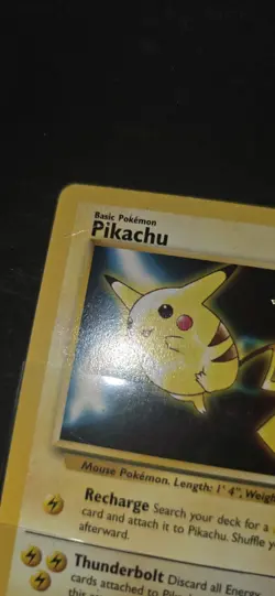 Pokemon Tcg Pikachu (WB Stamped Movie Promo) 4 WoTC Black Star Promo Card HP - Image 4