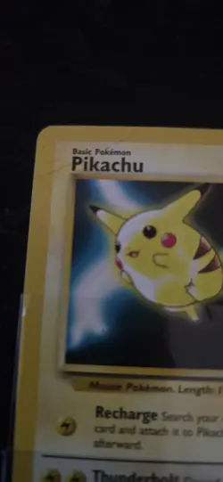 Pokemon Tcg Pikachu (WB Stamped Movie Promo) 4 WoTC Black Star Promo Card HP - Image 5