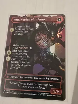 Clive Ifrit's Dominant (Extended Art) Final Fantasy Foil NM English MTG - Image 2