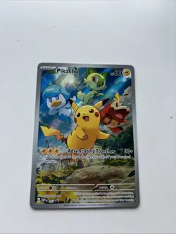 Pokemon Pikachu TCG SVP027 Black Star Promo Holo Card Near Mint - Image 2