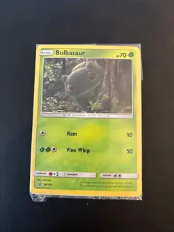 Bulbasaur SM198 Detecive Pikachu Holo Black Star Promo Pokemon Card *Sealed* - Image 1