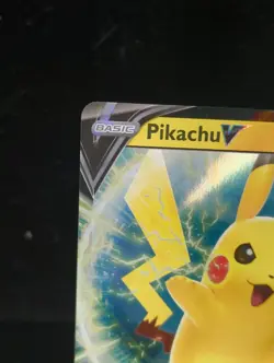 Pokemon Pikachu v TCG SWSH198 Black Star Promo Card - Image 3