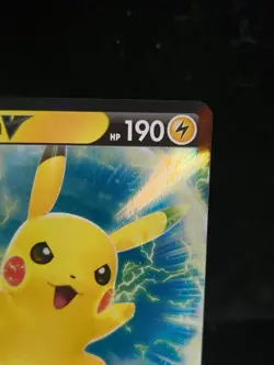 Pokemon Pikachu v TCG SWSH198 Black Star Promo Card - Image 4
