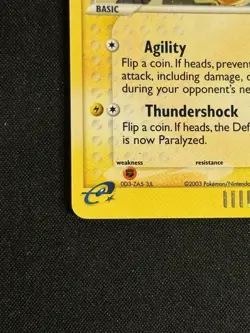 Pokemon Pikachu TCG Black Star Promo Holo Card #012 2003 - PERFECT FART SWIRL - Image 5