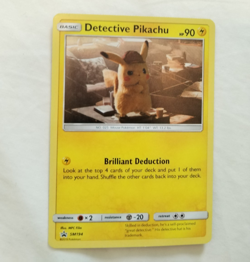 Pokemon Detective Pikachu SM194 Promo Card SM Black Star Promos 2019 English - Image 1