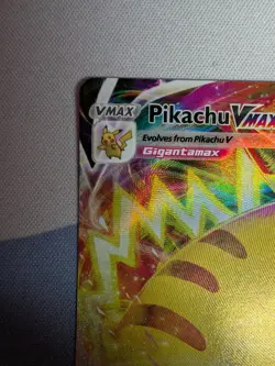 Pokemon Pikachu TCG VMAX SWSH286 Black Star Promo Holo Card - Image 4